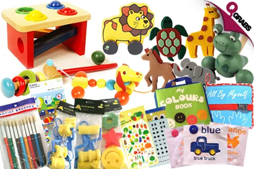From QR10 Inspire your Kids' Creativity with Art Supplies, School Supplies & Artistic Wooden Toys! (Up to QR80 Value)